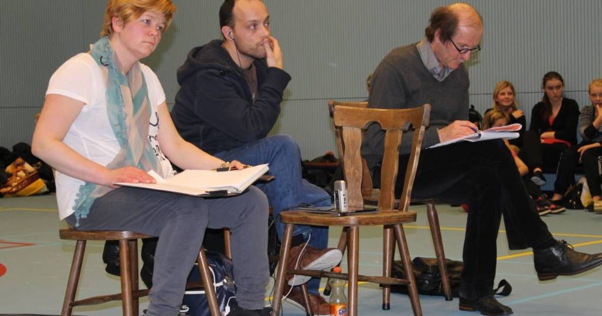 Muziektheater Vuur en Vlam in steigers