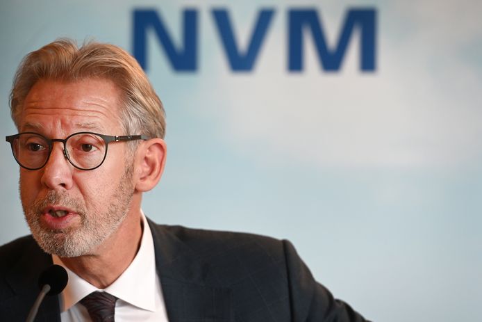 Onno Hoes, voorzitter van de Nederlandse Vereniging van Makelaars (NVM)