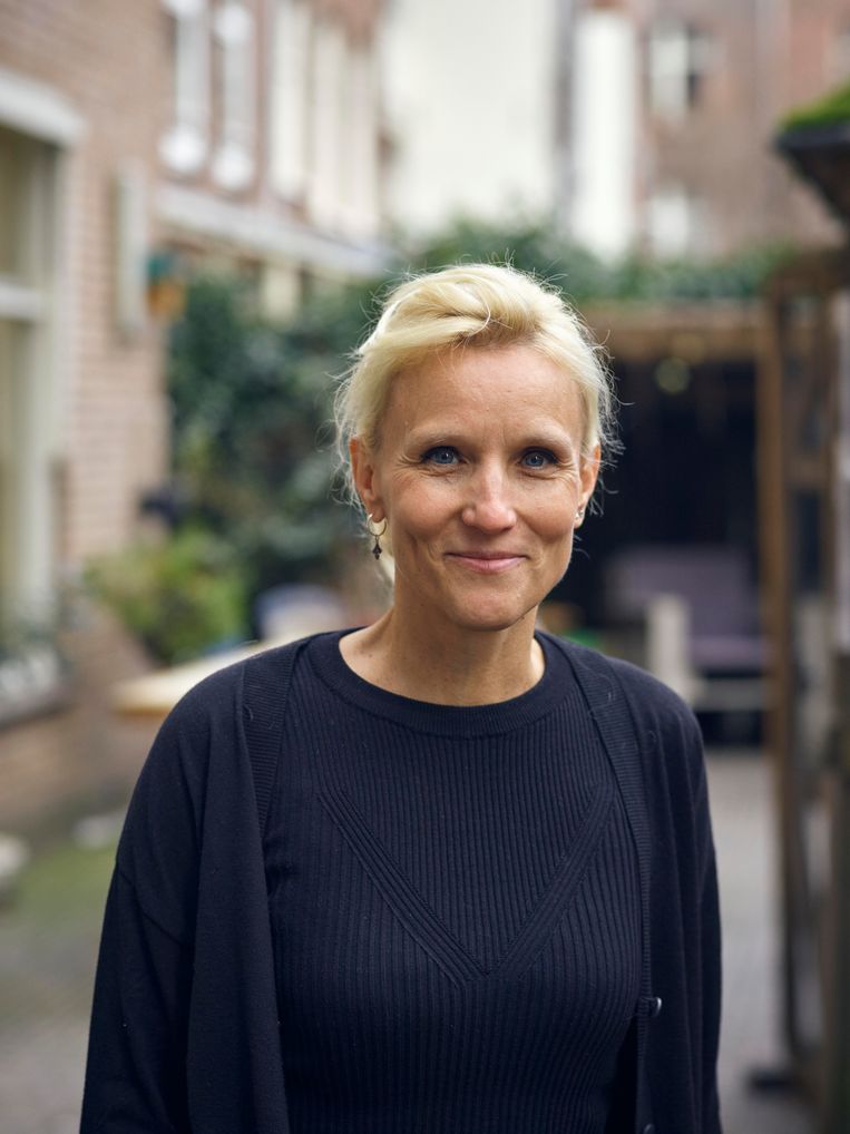 Roeline Biemond, GZ-psycholoog bij Amsta Expertise Korsakov: 'In het verleden kwamen mensen met korsakov bij ons binnen, en ze overleden hier ook.' Beeld Marcel Bakker