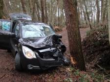 Vrouw gewond bij botsing tegen boom in Heino