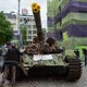 Russische tank op Leidseplein roept gemengde reacties op: ‘Weg ermee!’