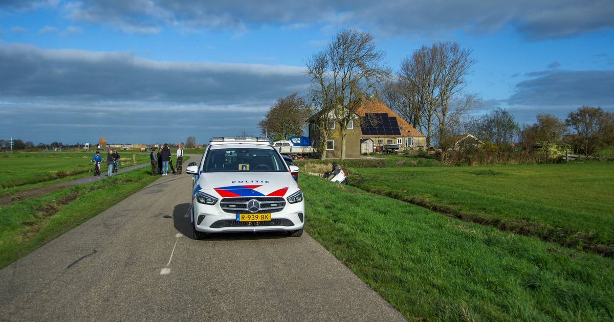Ongeval met letsel op Tsjerkewei in Oudega