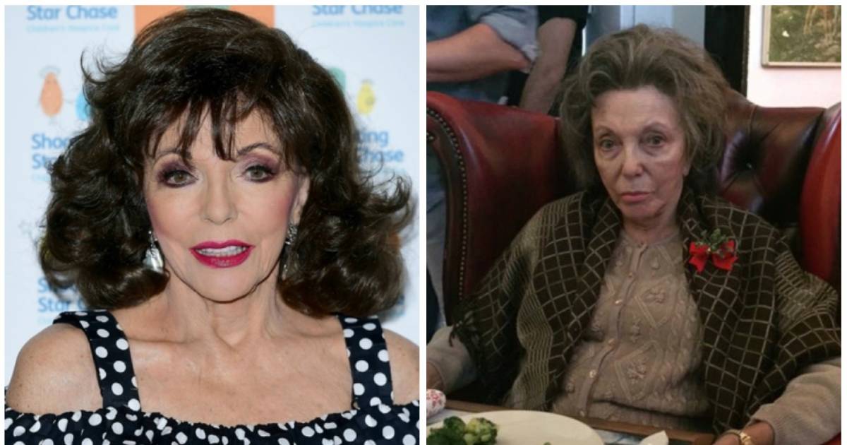 Recent pictures of joan collins