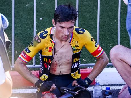 Weer drama voor Primoz Roglic: kopman Jumbo-Visma verlaat na val ook Vuelta
