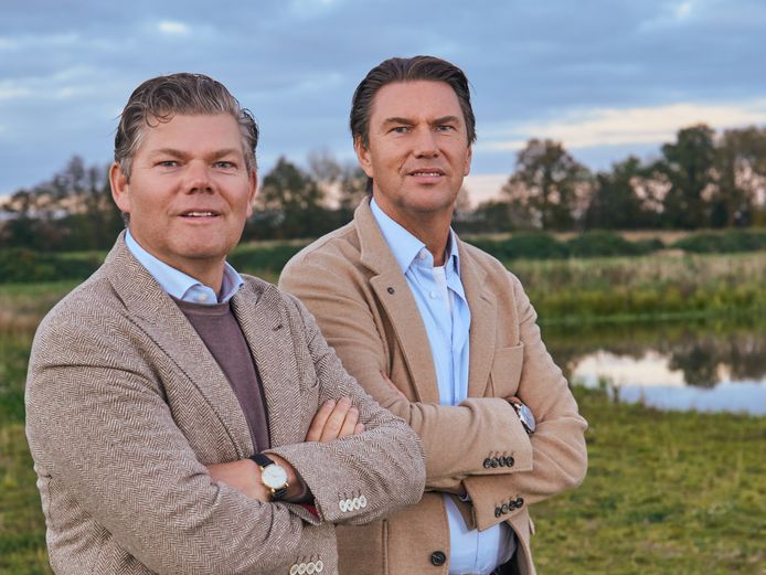 Maurice (links) en Christiaan Roetgering, eigenaren van zonweringbedrijf Coulisse.