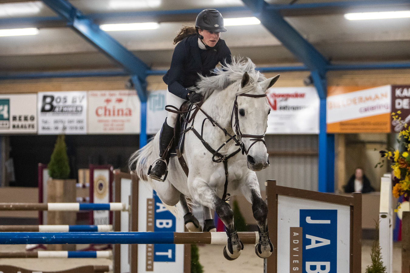 Weseper Dijkman klopt Dalfsenaar Mulder opnieuw, weer winst in derby Bathmen te Paard Foto