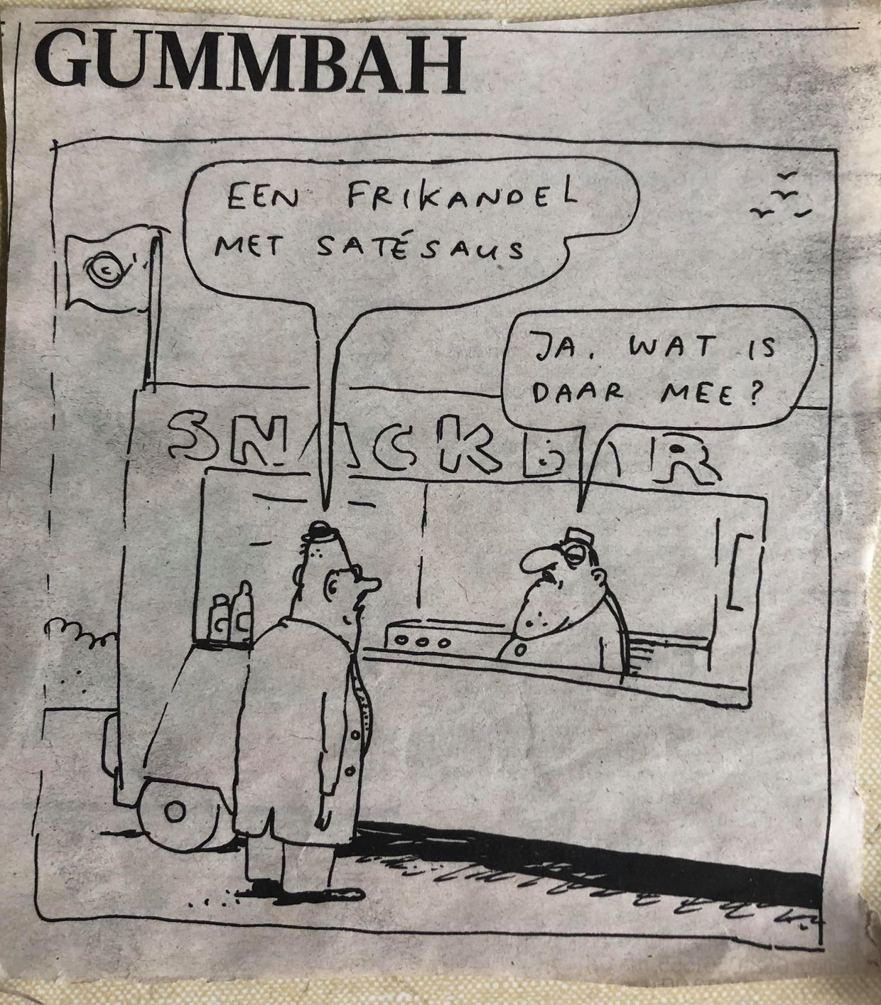 De favoriete Gummbah van de familie Visser. Beeld Arjan Visser