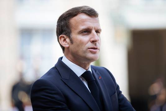 Frans president Emmanuel Macron.
