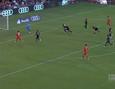 Sadio Mane marque son premier but pour le Bayern après seulement cinq minutes de jeu