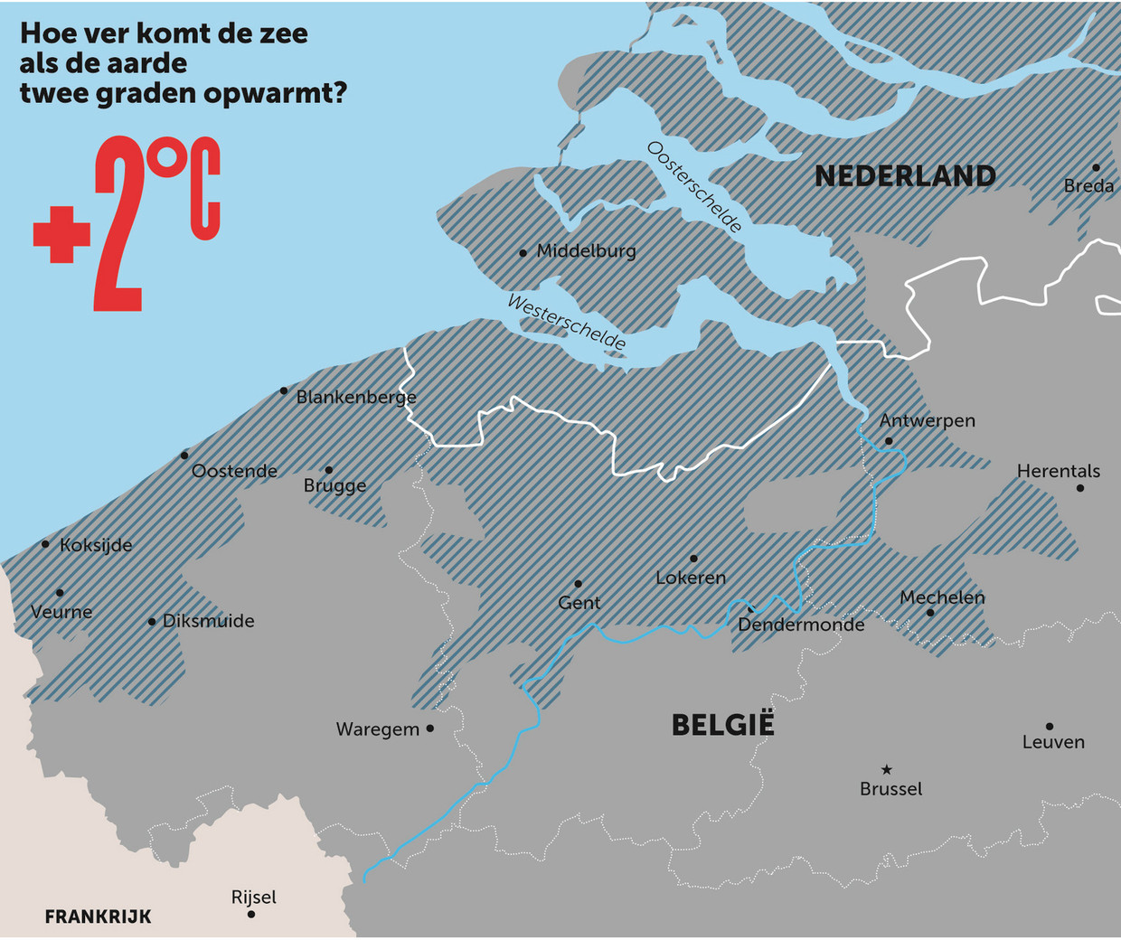 null Beeld Climate Central/DM