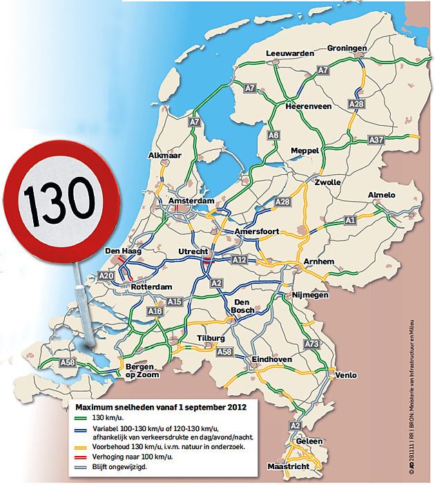 Maximum snelheden Hoe hard mag je waar? Auto AD.nl