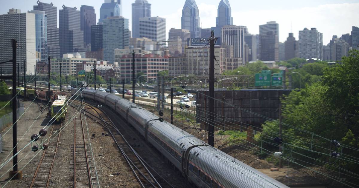 Tientallen gewonden na treinbotsing Philadelphia.
