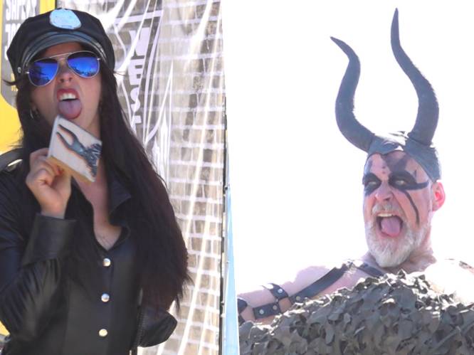 Satan en sexy cipiers verwelkomen metalheads op Alcatrazfestival