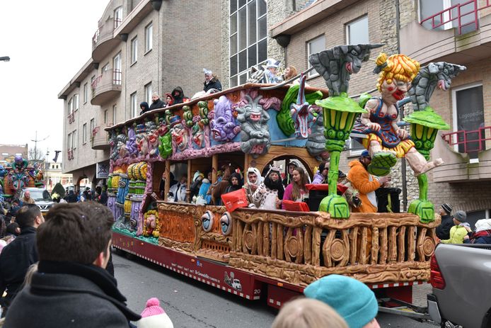 Archiefbeeld carnavalsstoet Zaventem.