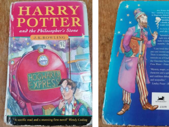 Zeldzame eerste druk van ‘Harry Potter’-boek levert 7.500 pond op voor Brits dierenasiel