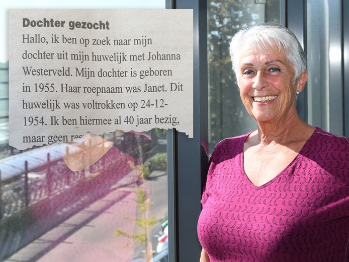 Veertig jaar zocht voormalig Rotterdammer Johannes Hellemons naar zijn dochter in Nederland. Nu heeft hij haar, Jeannette Stok-Mol, gevonden.
