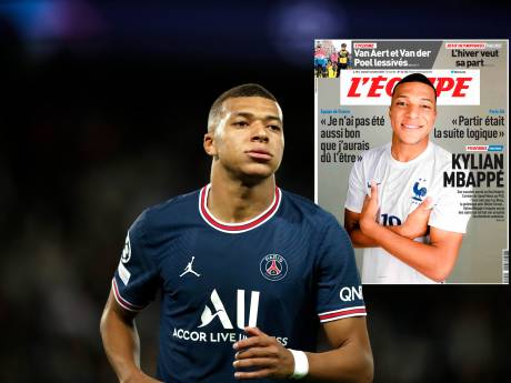 Kylian Mbappé na mislopen transfer: ‘Moest huilen toen ik hoorde dat ik niet naar Madrid kon gaan’