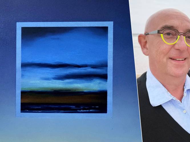 Oudenaardse kunstenaar Peter Bijls exposeert in galerij in Zulte: “Zee en lucht inspireren me”