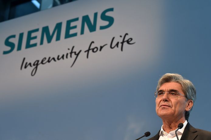 Joe Kaeser, CEO bij Siemens.
