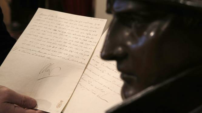 Brief en manuscript Napoleon geveild voor 560.000 euro