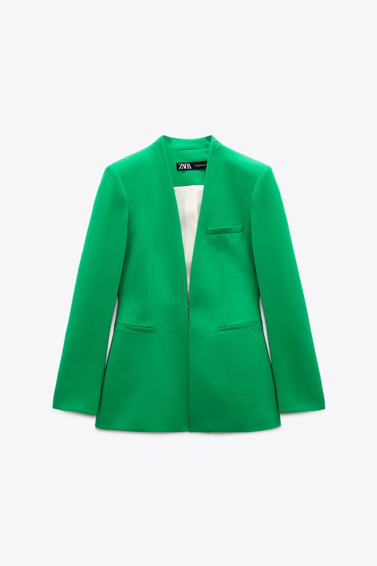 groene pak zara