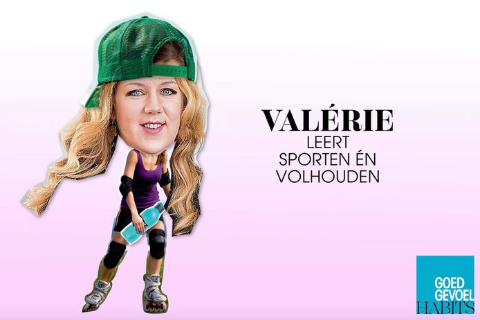 Redactrice Valérie leert sporten en volhouden