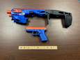 Als Nerf-speelgoedwapen verhuld pistool in beslag genomen bij drugsraid