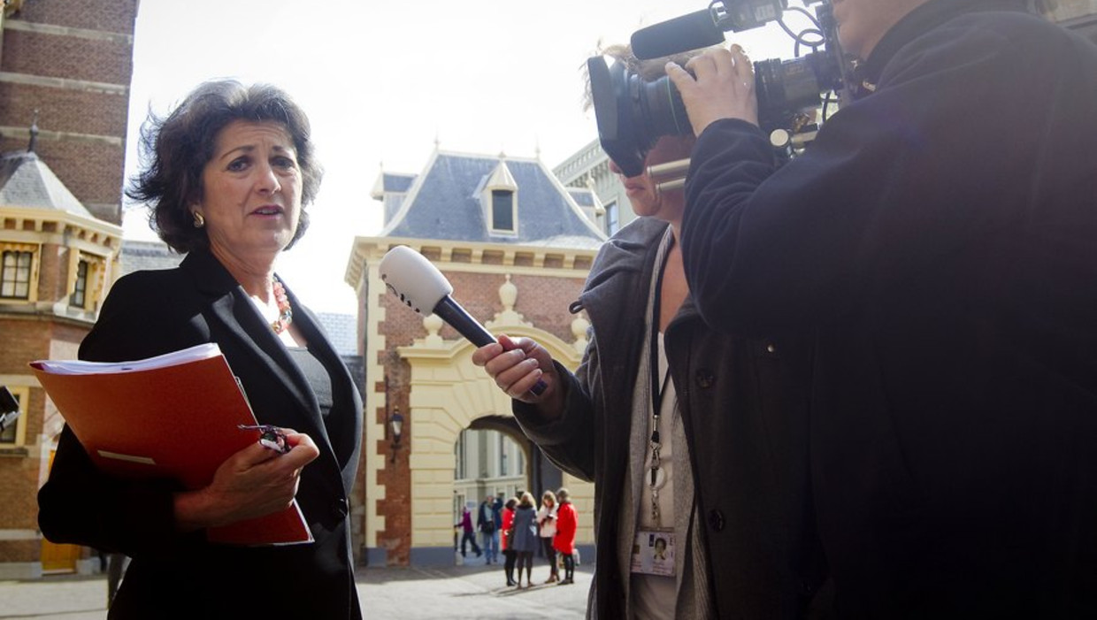 Staatssecretaris Marlies Veldhuijzen van Zanten. Beeld anp
