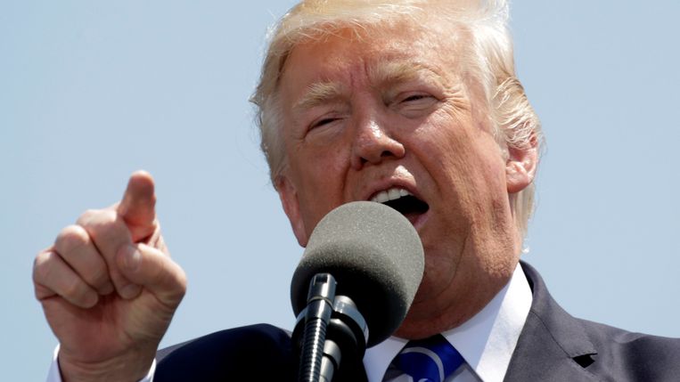 President Donald Trump. Beeld REUTERS