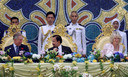 Prins Charles en Camilla waren eind oktober 2008 te gast in het paleis van de sultan