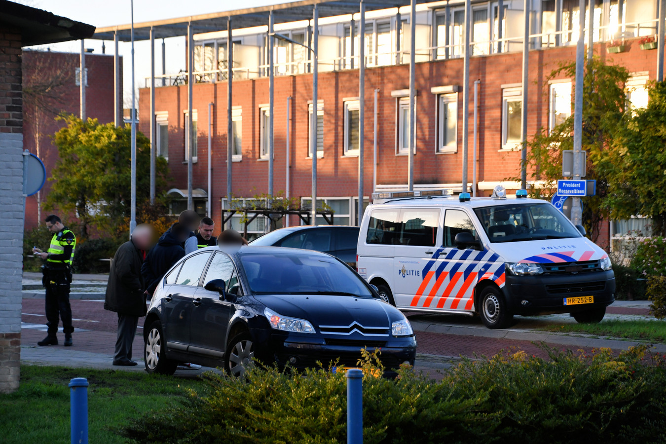 Niemand raakte bij het ongeval gewond.