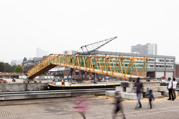‘Bridge’, Brussel (2014). Beeld Gijs van Vaerenbergh