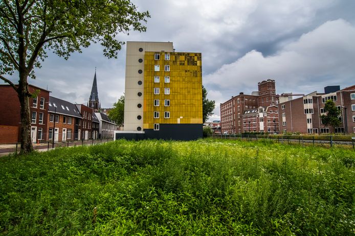 Studentenflat aan Molenstraat in Enschede.