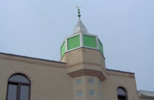 De Al Buraq-moskee in Mechelen