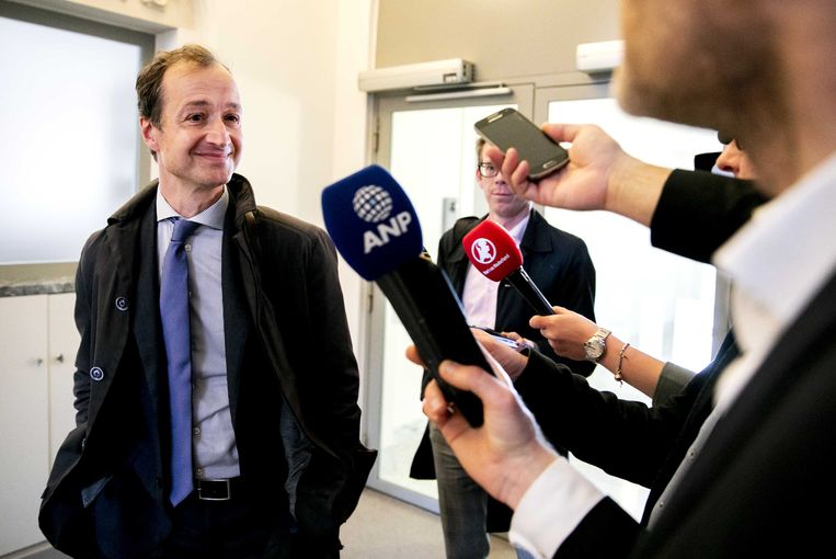 Eric Wiebes, minister van economische zaken en klimaat. Beeld ANP