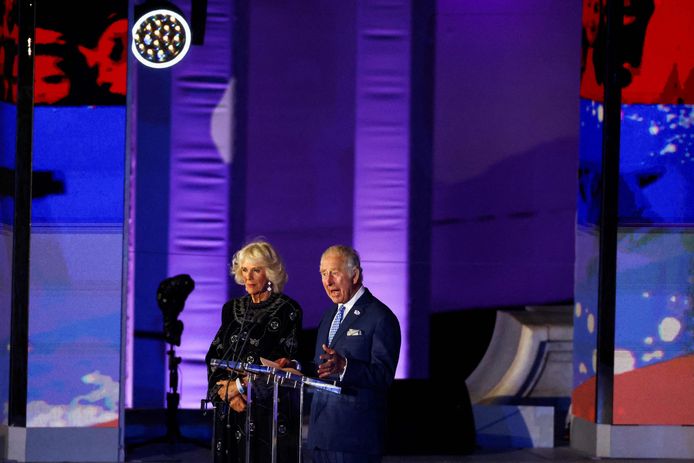 Prins Charles heeft tijdens het concert ook een eerbetoon gebracht aan zijn moeder.