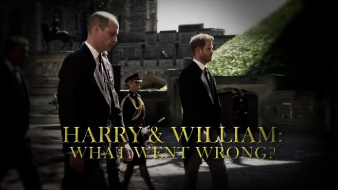 In de documentaire 'Harry and William: What Went Wrong?' werden beschuldigingen aan het adres van prins William geschrapt.
