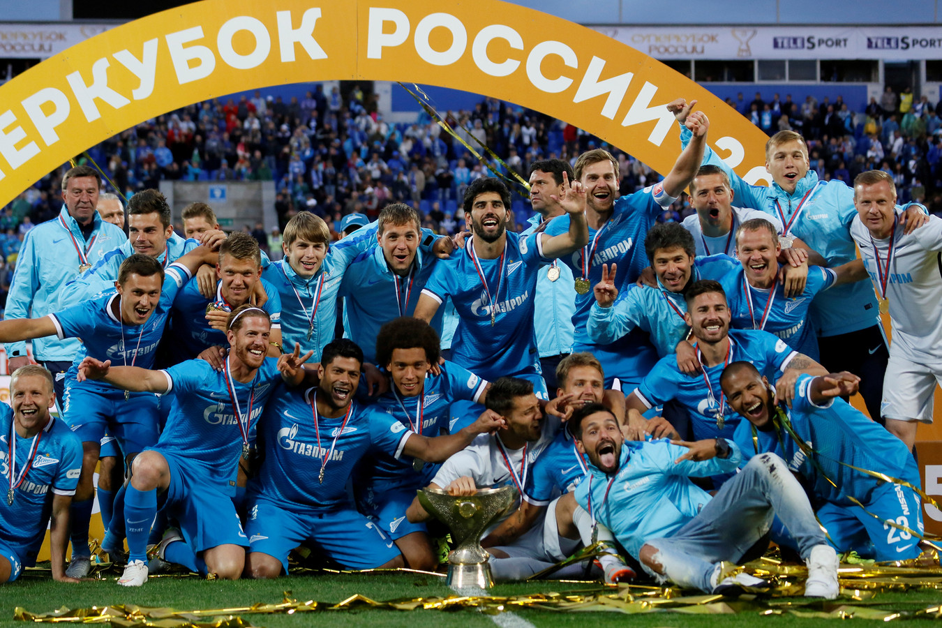 Kampioen Zenit begint seizoen met zege Foto AD.nl