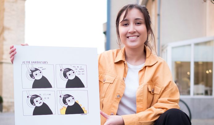 Illustratrice Chrostin te zien in ‘De Slimste Mens’ vanavond: een ...