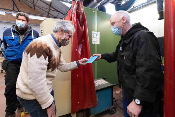 De laatste werkdag van algemeen directeur Jan Van Eyken van TSM gaat niet onopgemerkt voorbij