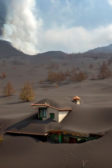 Les clichés surréalistes de La Palma, figée sous un manteau de cendres