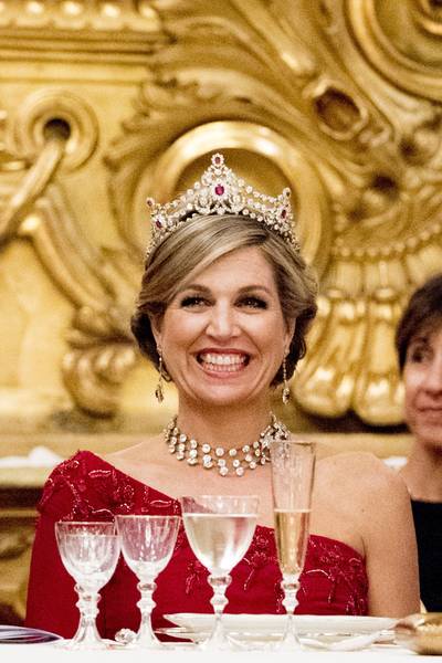 Bijzonder weerzien met ontwerper trouwjurk voor Máxima