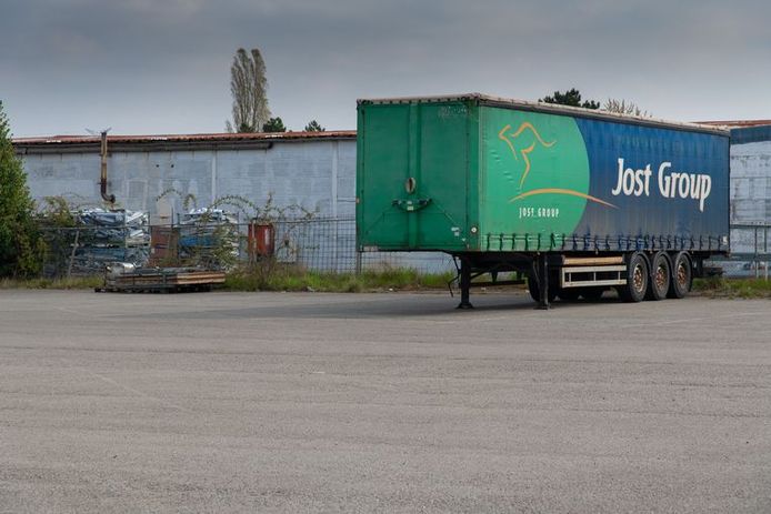Terrein waarop het tankstation mogelijk zal komen