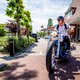 Alleen de Harley van schaatser Koen Verweij brult bij NK skeeleren