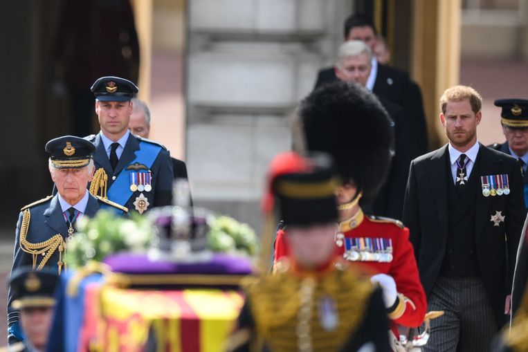 Prins William en prins Harry Beeld Getty Images
