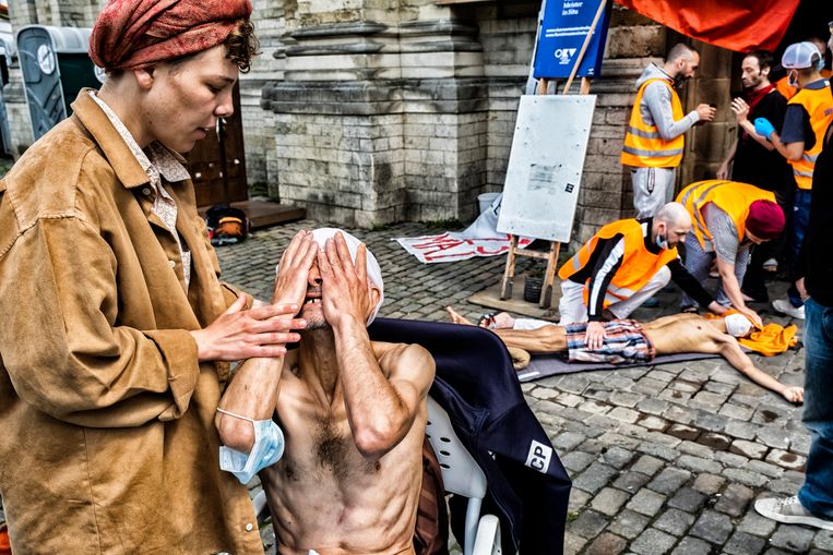 De situatie verslechtert elke dag nog meer. Beeld Tim Dirven