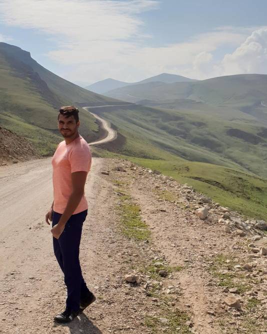 Shahin Gheibe in het buitenland.