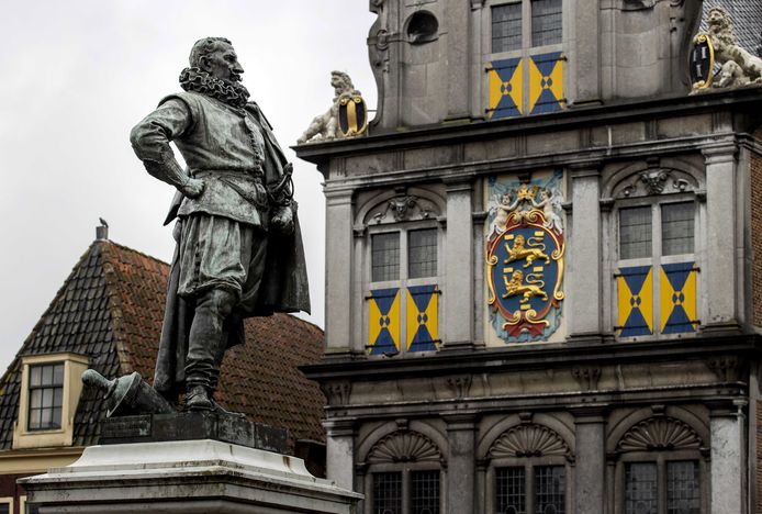 Het standbeeld van Jan Pieterszoon Coen in Hoorn, foto ter illustratie