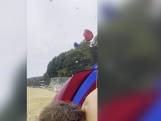 Wervelwind blaast tenten de lucht in op Brits festival