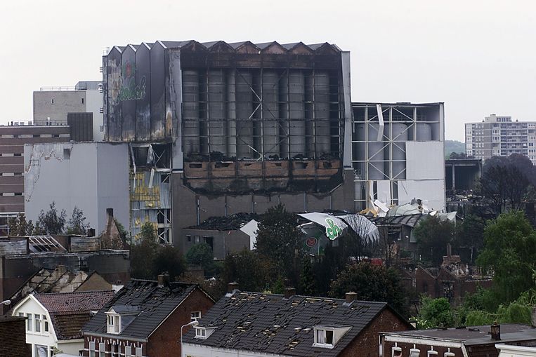 De vernietigde brouwerij van Grolsch Beeld 